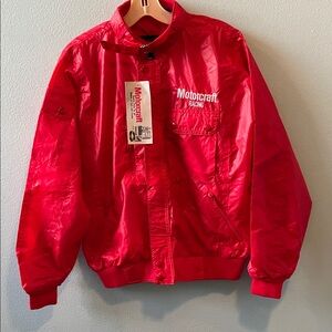 Red Bomber Jacket